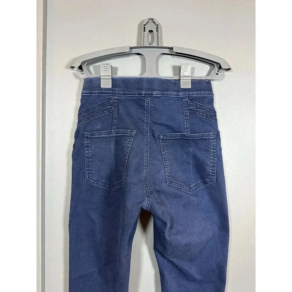 We the Free Women's Blue Denim Jeans Size 27 Feel Alright Skinny Stretch‎ Dark - Picture 4 of 10